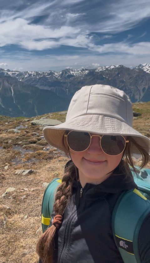 Tritonus Tarptautinėje gamtos tyrimų savaitėje tyrinėjusią moksleivę iš Vilkaviškio ypač sužavėjo žygiai Šveicarijos Alpėse