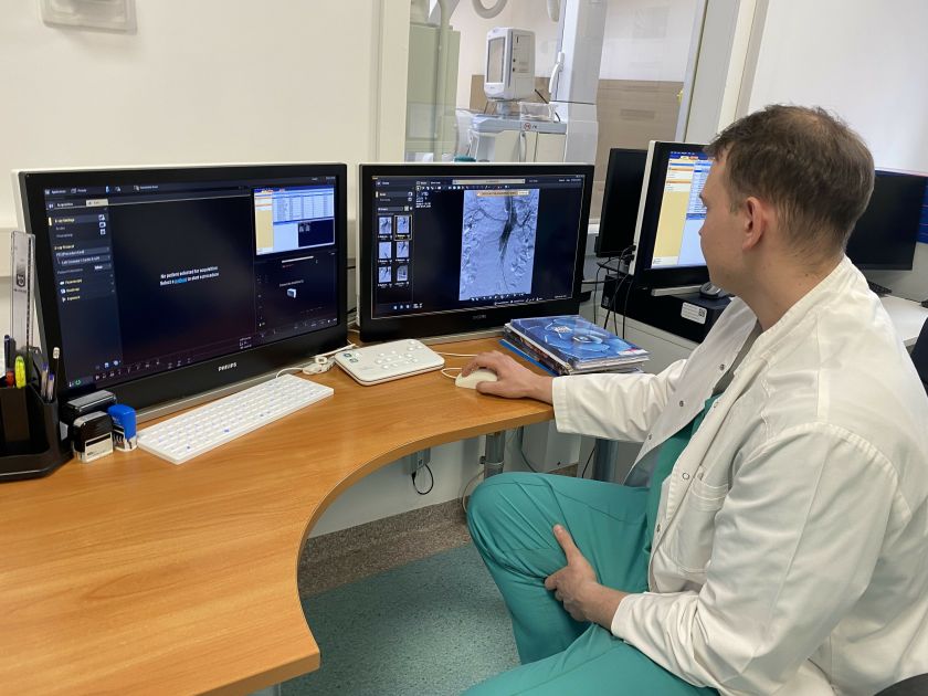 Panevėžyje pirmą kartą atlikta unikali gelbėjimo operacija dėl plyšusios aortos