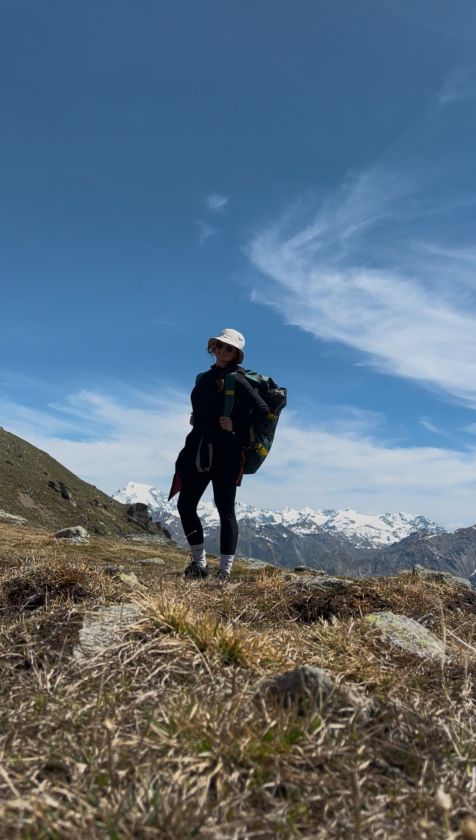 Tritonus Tarptautinėje gamtos tyrimų savaitėje tyrinėjusią moksleivę iš Vilkaviškio ypač sužavėjo žygiai Šveicarijos Alpėse