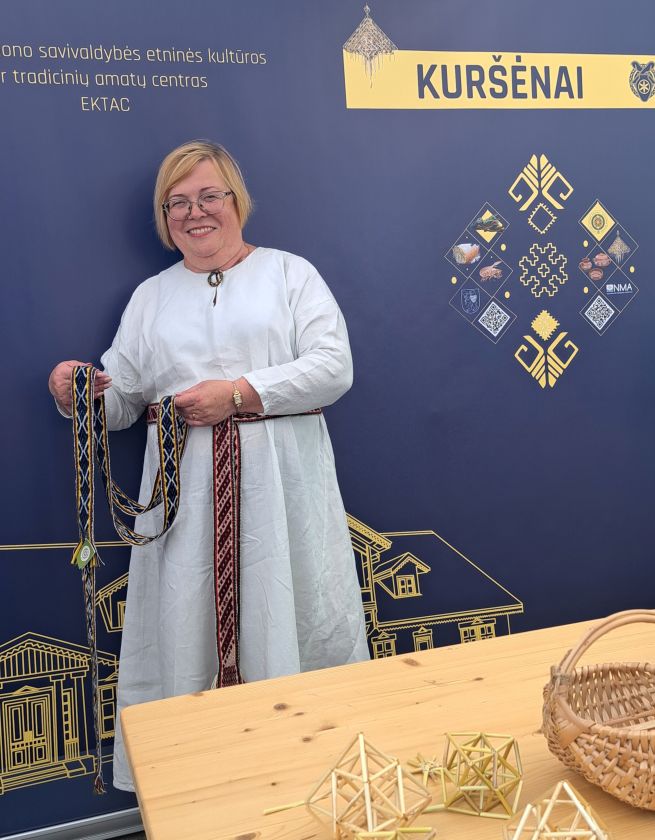 Jūros šventėje pristatyti tradiciniai Kuršėnų krašto amatai