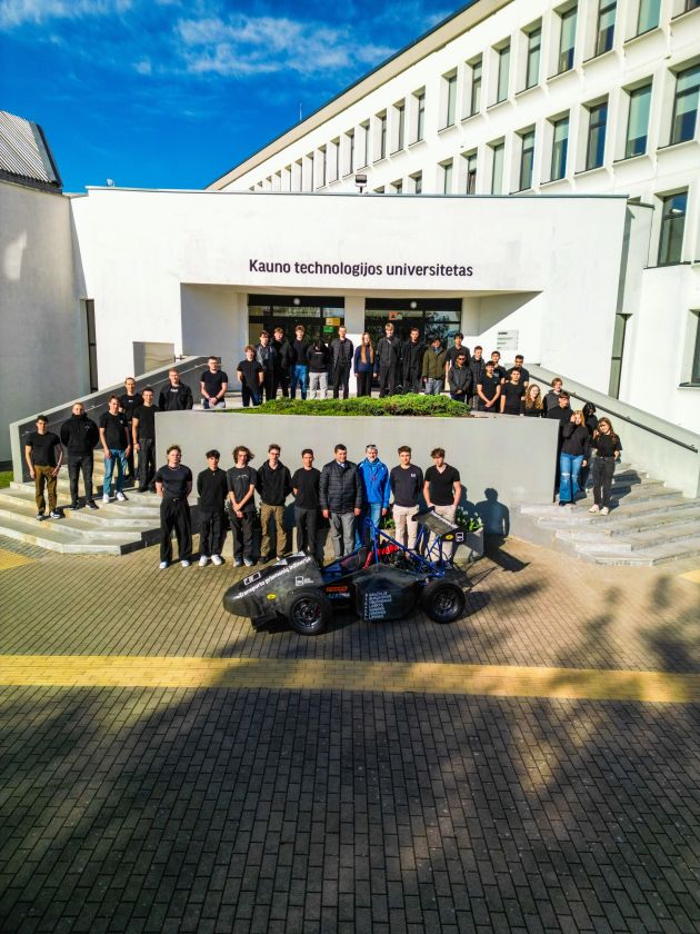 KTU studentai subūrė lenktynių komandą – ruošiasi dalyvauti „Formula Student“ varžybose