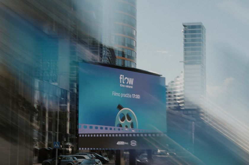 Vilniuje – verslo centro „FLOW“ kino vasaros finalas