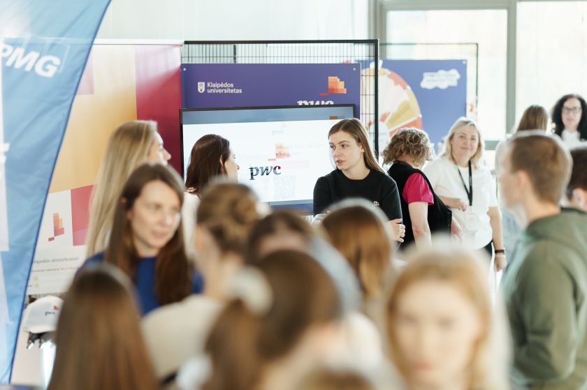 Klaipėdos universiteto renginys „Tavo karjera: rinkis ir veik“ – 100 darbdavių, įkvepiančios istorijos, realios galimybės
