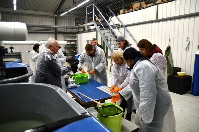 Tvarios akvakultūros link: Lietuvos ir Latvijos partnerystė įgyvendinant INTERREG VI-A projektą