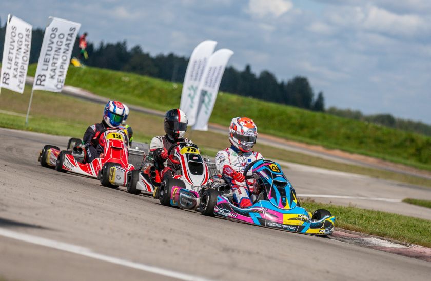 Šeštadienį finišuos Lietuvos kartingo čempionatas