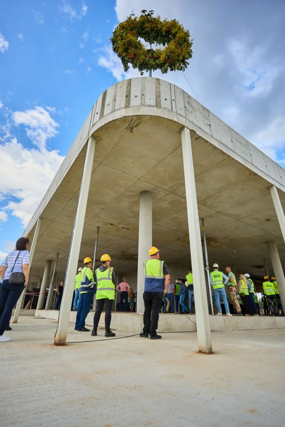 Legendinio Kauno „Merkurijaus“ vietoje baigtas pirmasis daugiafunkcio komplekso statybų etapas