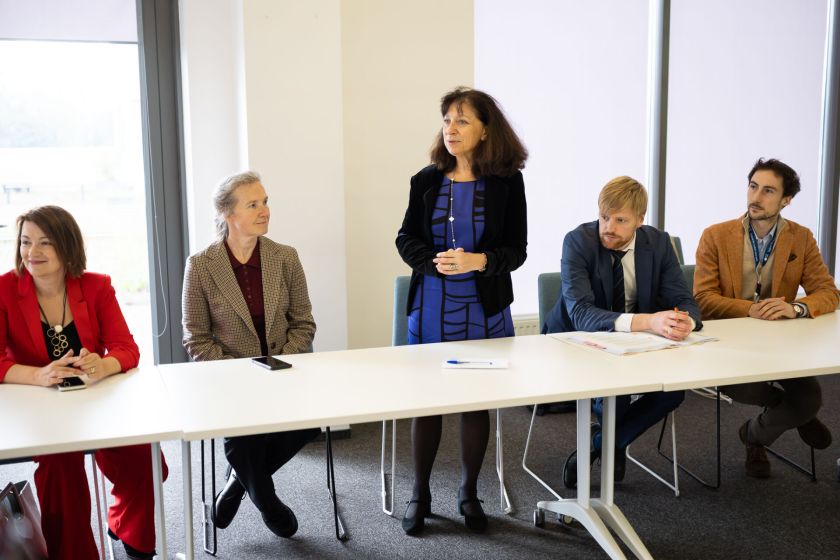 Europos Komisijos atstovės vizitas pabrėžė Klaipėdos universiteto jūrinės specializacijos svarbą Baltijai