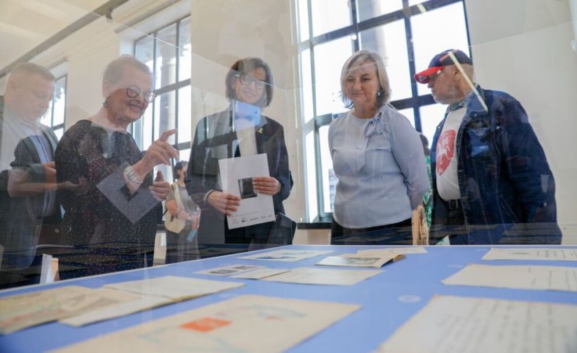 Parodos „YIVO šimtmetis: ištakos, kelias, palikimas“ atidarymas Lietuvos nacionalinėje Martyno Mažvydo bibliotekoje