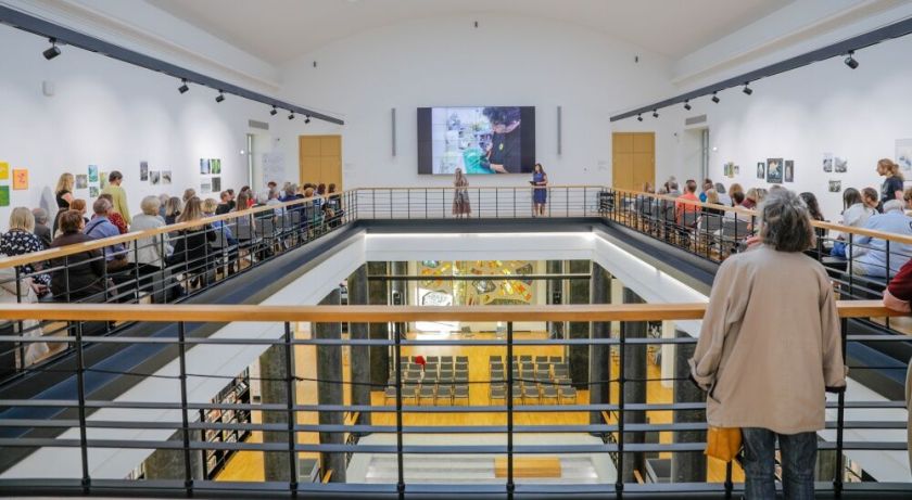 Parodos „YIVO šimtmetis: ištakos, kelias, palikimas“ atidarymas Lietuvos nacionalinėje Martyno Mažvydo bibliotekoje