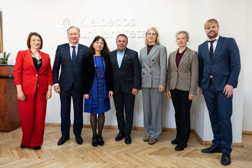 Europos Komisijos atstovės vizitas pabrėžė Klaipėdos universiteto jūrinės specializacijos svarbą Baltijai