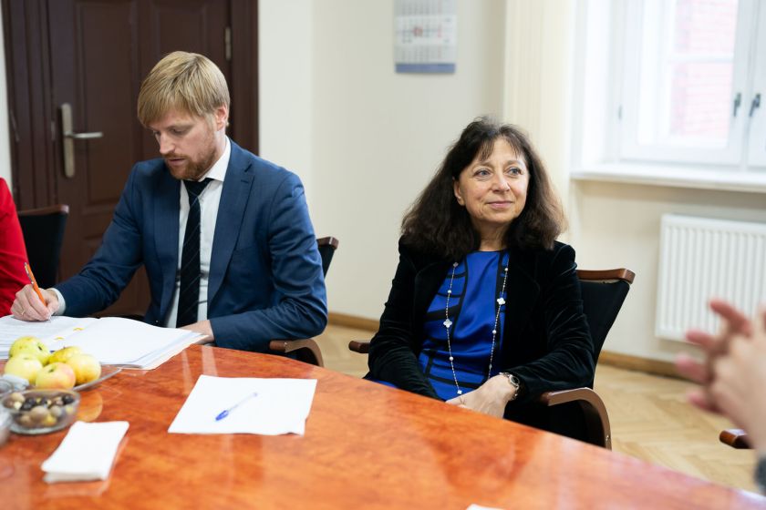 Europos Komisijos atstovės vizitas pabrėžė Klaipėdos universiteto jūrinės specializacijos svarbą Baltijai