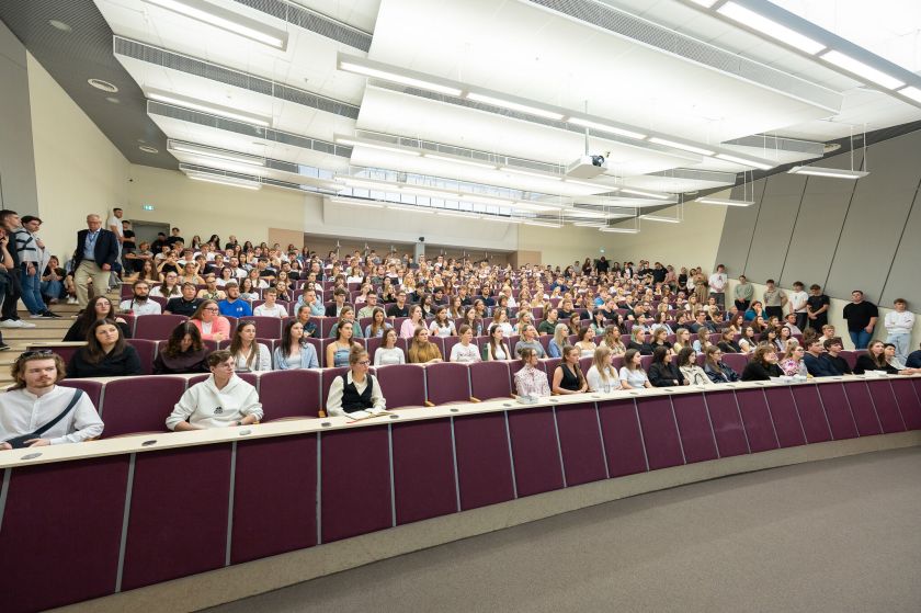 Studijų startas Klaipėdos universitete: artėjantis jubiliejus, augantis studentų skaičius, infrastruktūros plėtra ir kvietimas švęsti kartu
