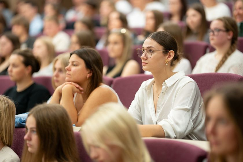 Studijų startas Klaipėdos universitete: artėjantis jubiliejus, augantis studentų skaičius, infrastruktūros plėtra ir kvietimas švęsti kartu