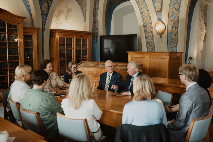 Vilniaus universitete lankėsi svečiai iš Stanfordo universiteto