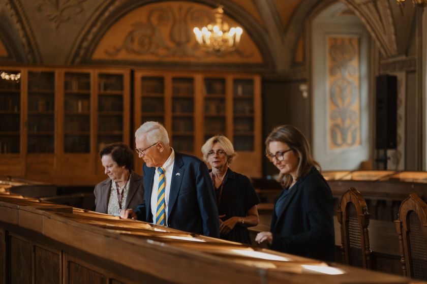 Vilniaus universitete lankėsi svečiai iš Stanfordo universiteto