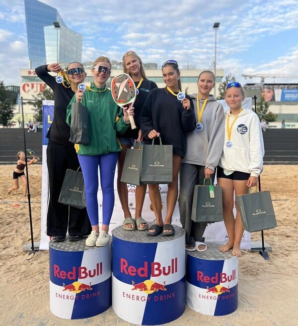 Lietuvos paplūdimio teniso čempionate nestigo atkaklių kovų ir staigmenų