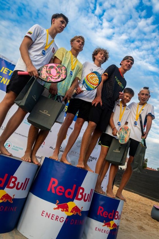 Lietuvos paplūdimio teniso čempionate nestigo atkaklių kovų ir staigmenų