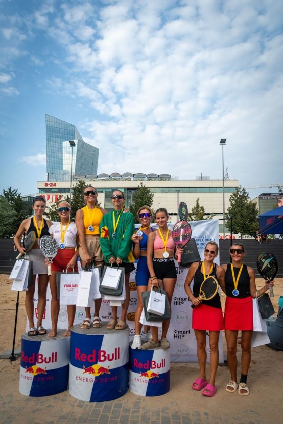 Lietuvos paplūdimio teniso čempionate nestigo atkaklių kovų ir staigmenų