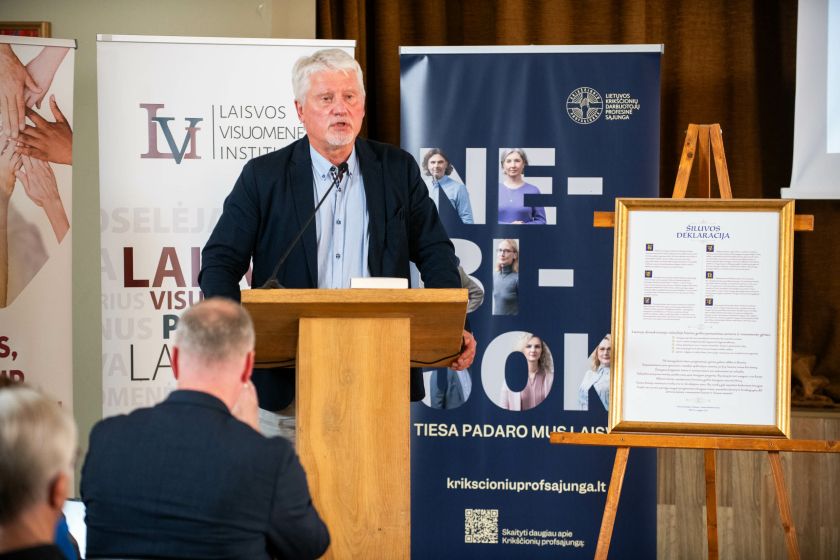 Laisvės ir demokratijos paradoksai. Konferencija Šiluvoje