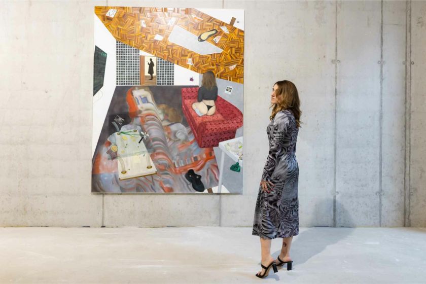 Kultūra Naujamiesčio širdyje: „Algirdo 3“ atidaryta V. Opolskytės paroda „nieko tokio“