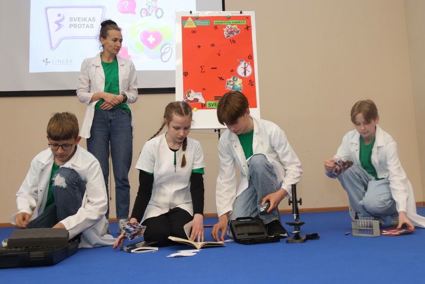 Lietuvos mokyklose startuoja varžytuvių ciklas sveikatos tema „Sveikas protas“