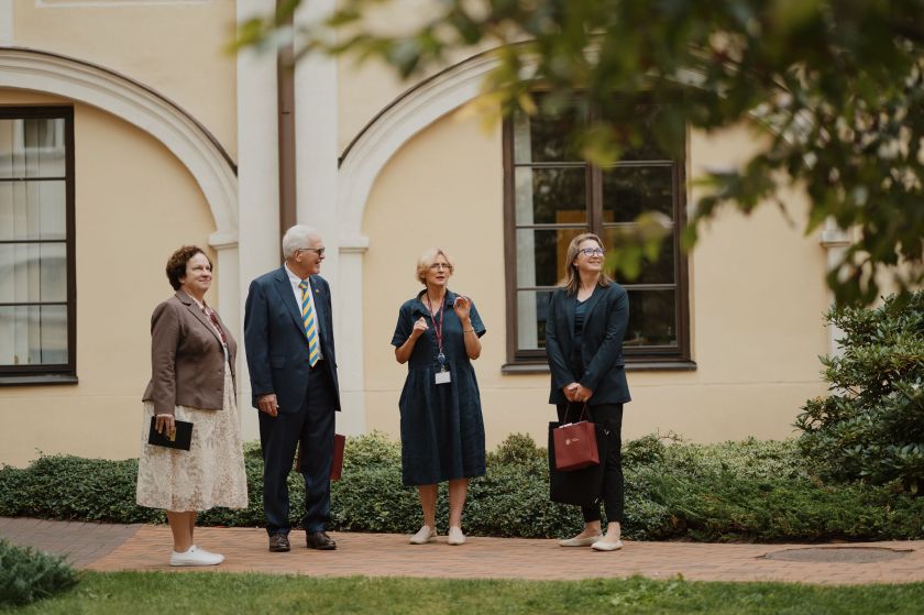 Vilniaus universitete lankėsi svečiai iš Stanfordo universiteto