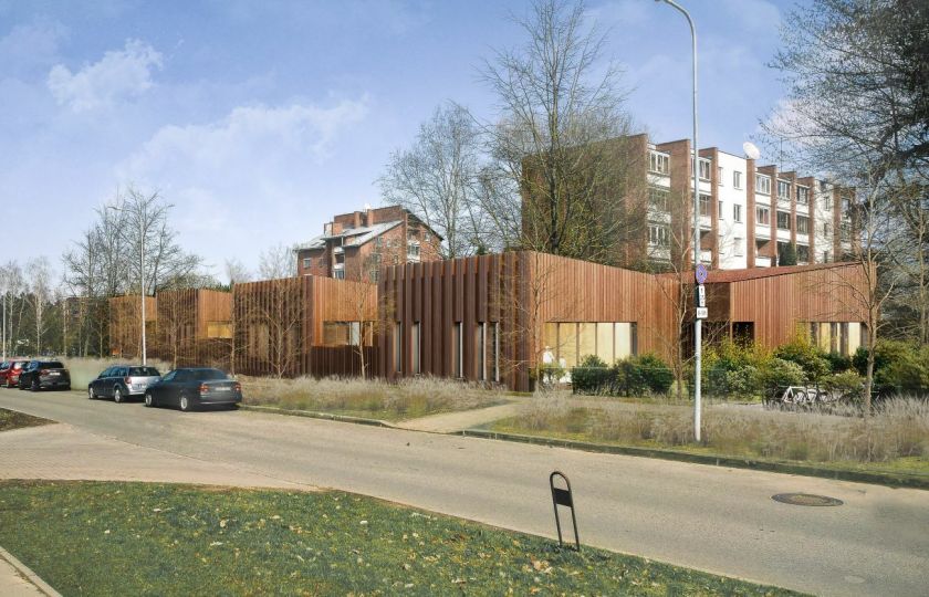 Parodė, kaip atrodo naujai kuriami Vilniaus darželiai: pažintiniai takai, baseinai, šiuolaikiška architektūra