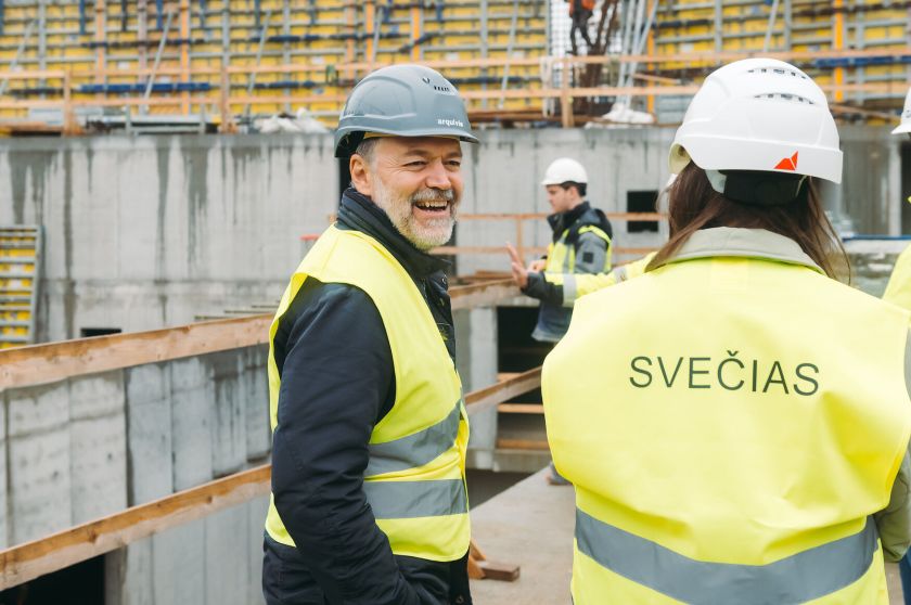 Metai nuo statybų pradžios: pasak Nacionalinės koncertų salės architekto – progresas įspūdingas