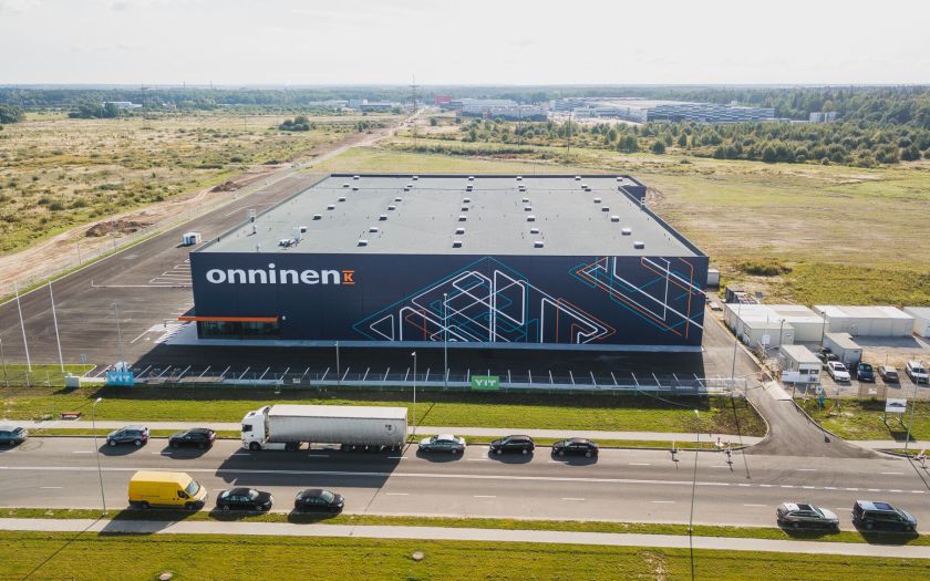 „YIT Lietuva“ baigė statyti 8,8 mln. eurų vertės „Onninen“ logistikos centrą Kauno LEZ