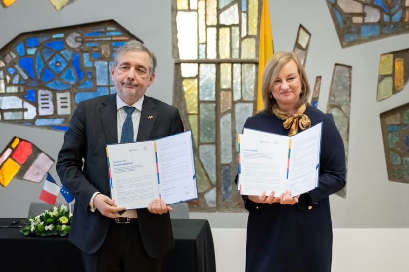 Lietuvos ir Prancūzijos nacionalinės bibliotekos pasirašė bendradarbiavimo memorandumą: stiprinami kultūriniai ir profesiniai ryšiai 