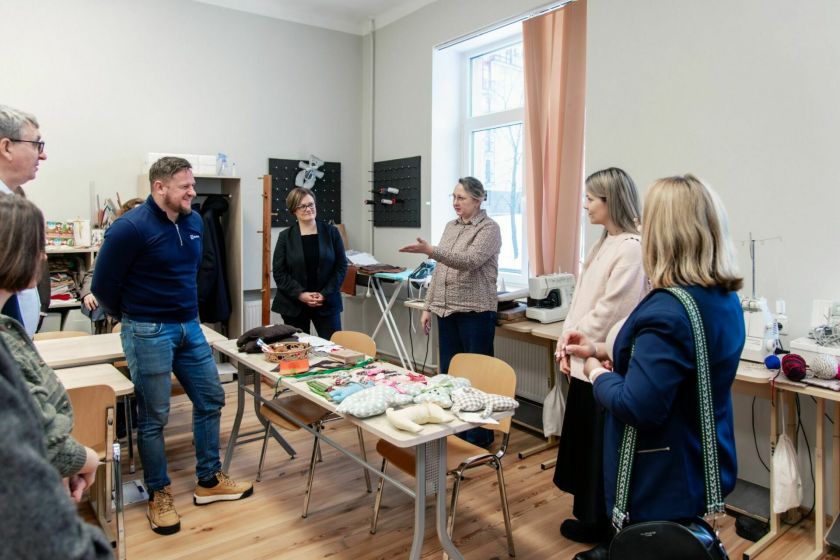 Atnaujintas VESK padalinys Vilniuje: erdvės, kurias kūrė patys mokiniai